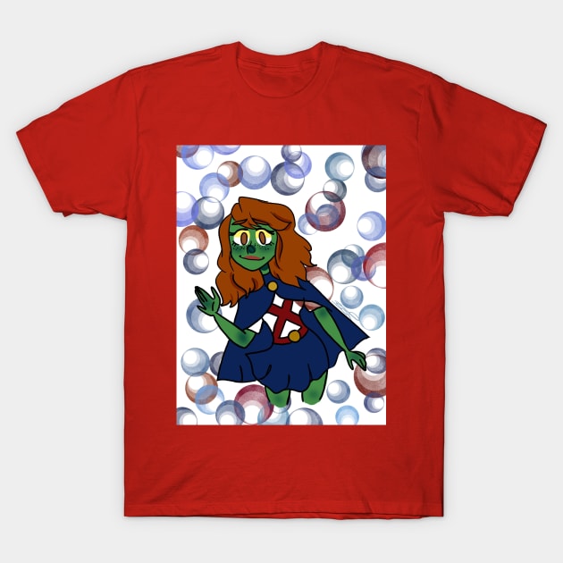 Ms Martian T-Shirt by MershadiesArt